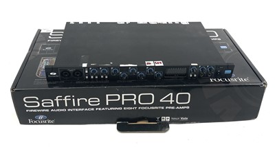 Lot 271 - Focusrite Saffire Pro 40.