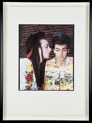 Lot 218 - Neil MACKENZIE MATTHEWS (1957), Boy George and Jon Moss.
