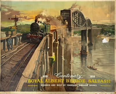 Lot 206 - After Terence Cuneo BR(W) railway poster.