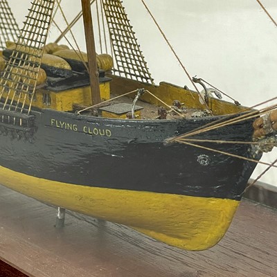 Lot 509 - A scratch built model of the clipper Flying Cloud.