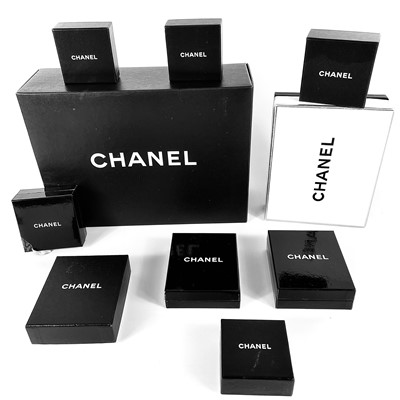 Lot 389 - A selection of Chanel retail boxes.