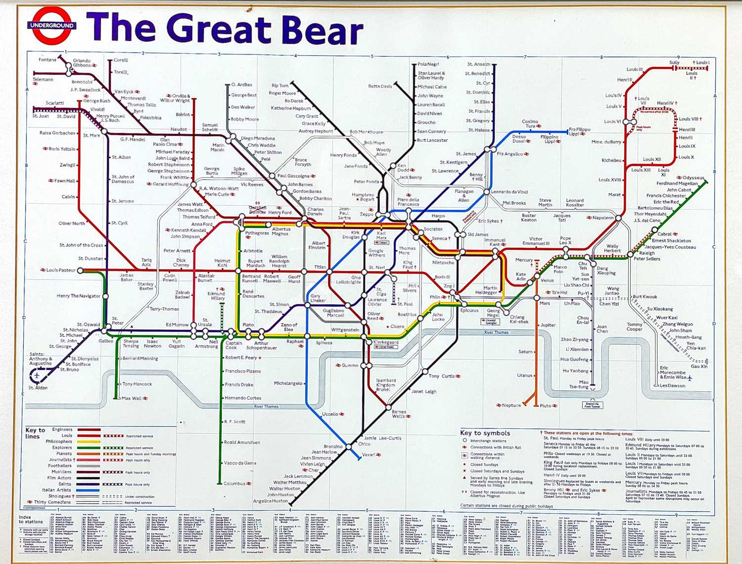 Lot 241 - After Simon Patterson.