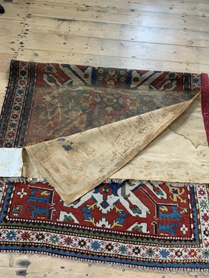 Lot 120 - A Kazak Chelebe rug, circa 1900, South West Caucasus.