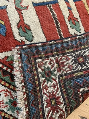 Lot 120 - A Kazak Chelebe rug, circa 1900, South West Caucasus.