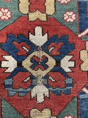 Lot 120 - A Kazak Chelebe rug, circa 1900, South West Caucasus.