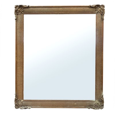 Lot 1957 - A late 19th century large gesso and gilt frame.