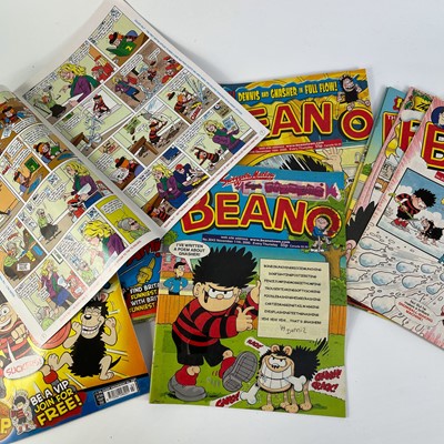 Lot 824 - Beano Comics 2000 decade (x150).