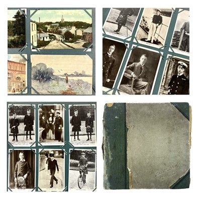 Lot 940 - Vintage Postcard Album of 300 Plus Cards.