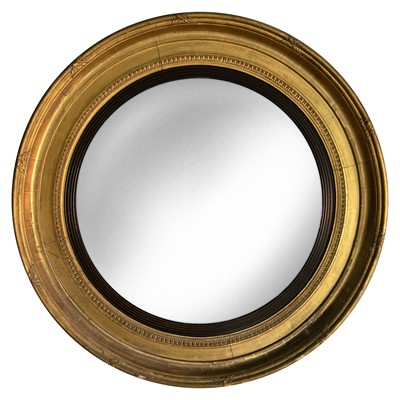 Lot 1 - A Regency convex mirror