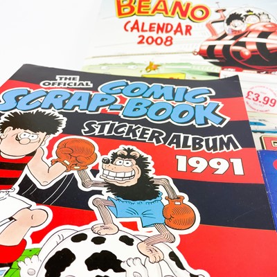 Lot 830 - Beano Calendars, Summer Specials etc (x25) plus Beano Comic Library (x32).