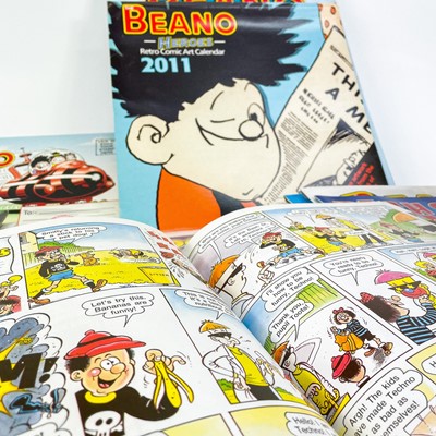 Lot 830 - Beano Calendars, Summer Specials etc (x25) plus Beano Comic Library (x32).