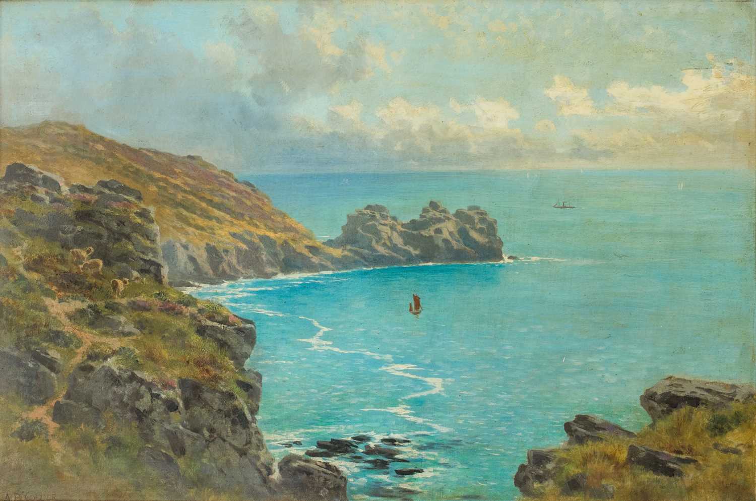 Lot 100 - Arthur Bevan COLLIER (1832-1908)