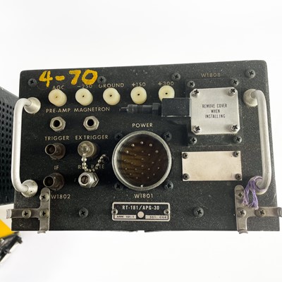 Lot 299 - Two cold war era military transmitter receivers