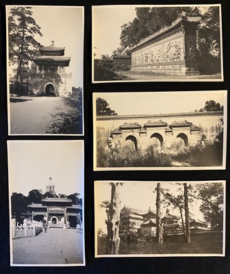 Lot 79 - Early 20th century photographs of the 'Winter Palace' and 'Summer Palace', Beijing.