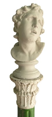 Lot 29 - A plaster bust after the antique