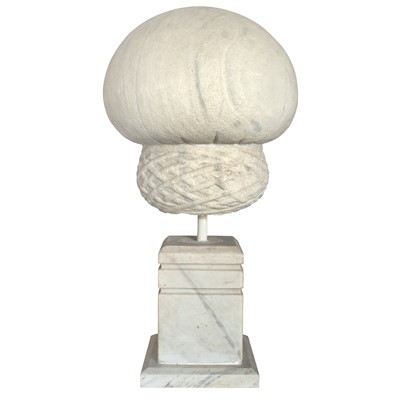 Lot 51 - A large Ottoman tombstone finial