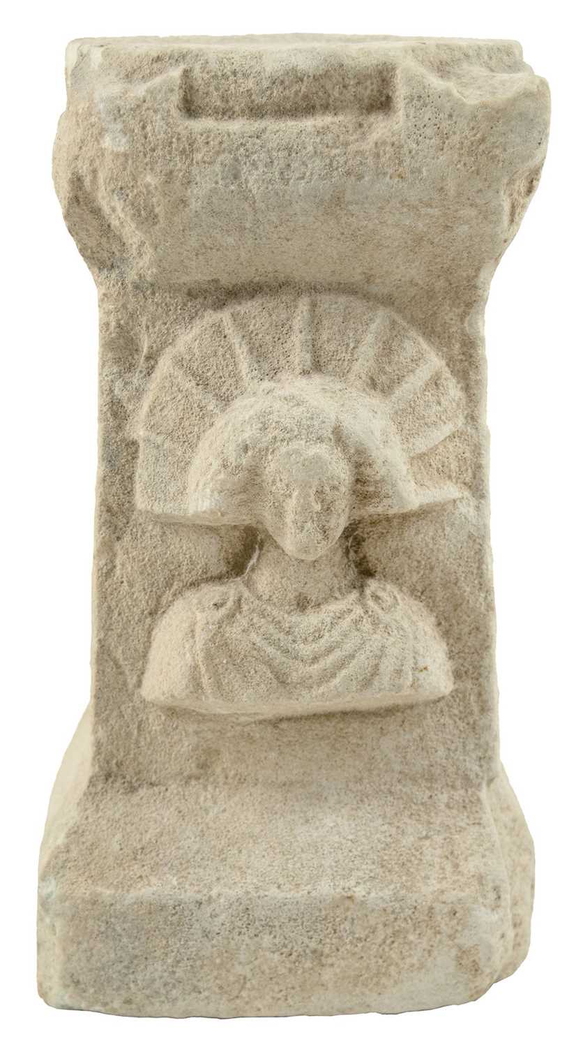 Lot 54 - A marble votive offeratory stand, possibly ancient