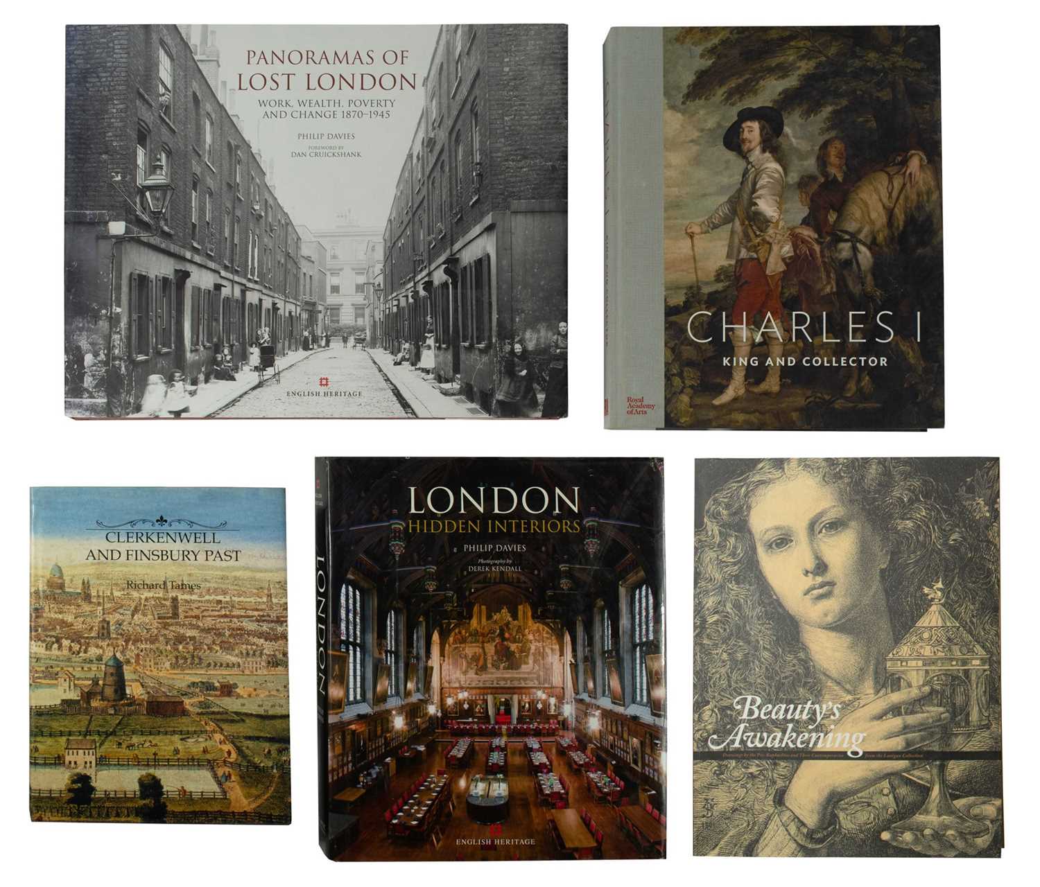 Lot 200 - Five books: London Hidden Interiors by Philip Davies