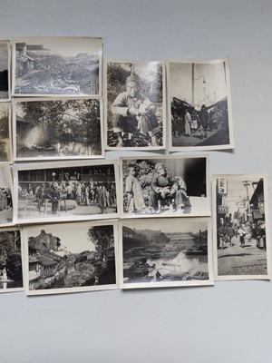 Lot 80 - Shanghai interest. A collection of photographic miniatures.