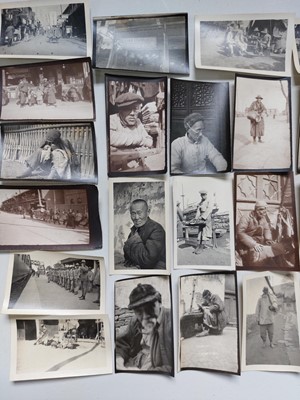Lot 80 - Shanghai interest. A collection of photographic miniatures.