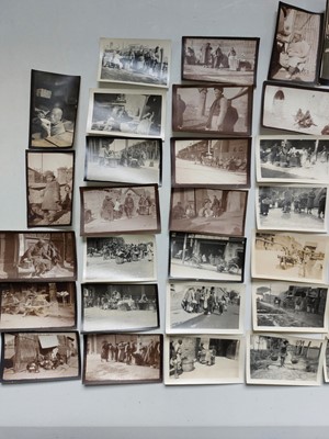 Lot 80 - Shanghai interest. A collection of photographic miniatures.