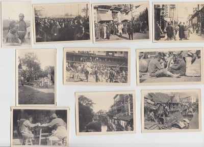 Lot 80 - Shanghai interest. A collection of photographic miniatures.