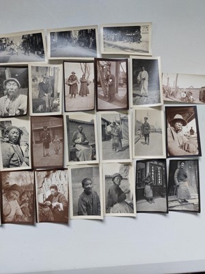 Lot 80 - Shanghai interest. A collection of photographic miniatures.