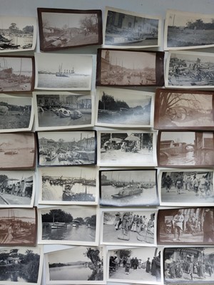 Lot 80 - Shanghai interest. A collection of photographic miniatures.