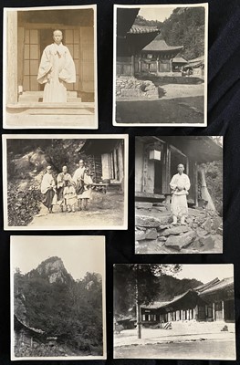 Lot 76 - Early 20th century photographs. Mount Kumgang, Korea.