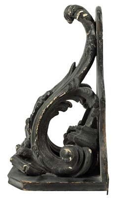 Lot 65 - An 18th-century rococo pine bracket