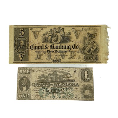 Lot 198 - U.S.A. Confederate Banknotes (x2).