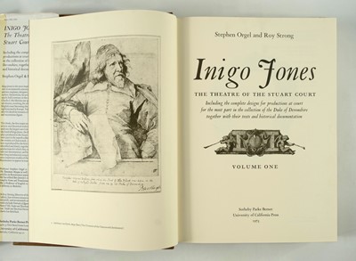 Lot 163 - Inigo Jones: The Theatre of the Stuart Court, Orgel, Stephen and Roy Strong