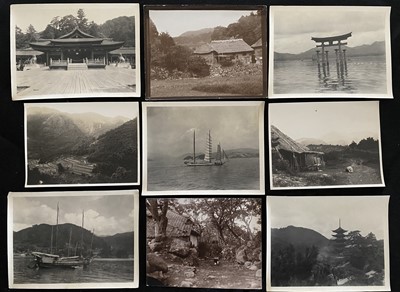 Lot 74 - Japan interest. A collection of early 20th century photographs.
