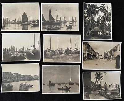 Lot 68 - Malaya and Singapore interest. A collection of early 20th century photographs.