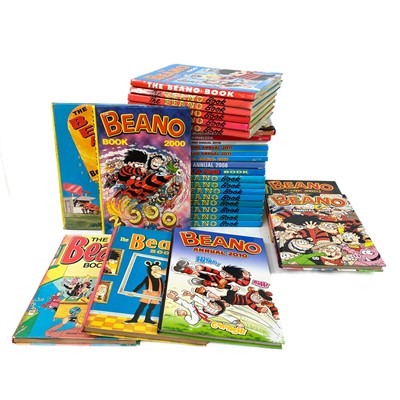 Lot 803 - Beano 1970 to 2016 Annuals (x37)