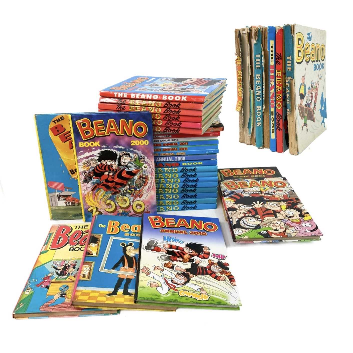 Lot 803 - Beano 1970 to 2016 Annuals (x37)