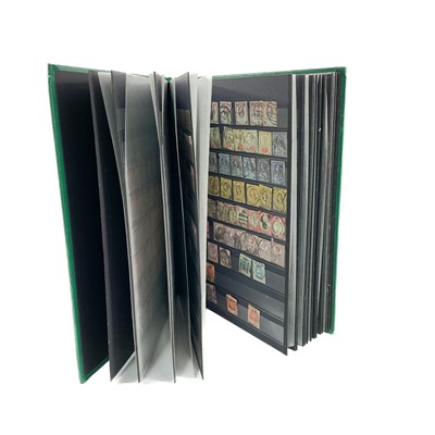 Lot 537 - Great Britain Queen Victoria Including 1d Blacks in Green Stockbook.