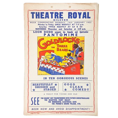 Lot 926 - Theatre/Pantomime Advertising Posters