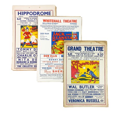 Lot 926 - Theatre/Pantomime Advertising Posters