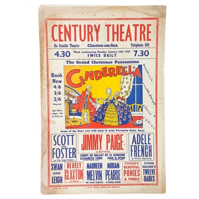 Lot 926 - Theatre/Pantomime Advertising Posters