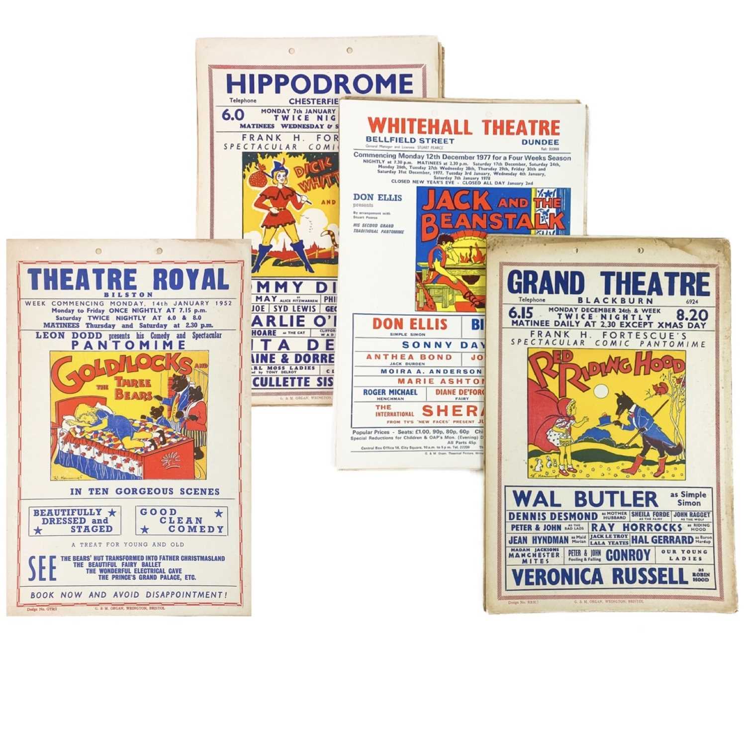 Lot 926 - Theatre/Pantomime Advertising Posters