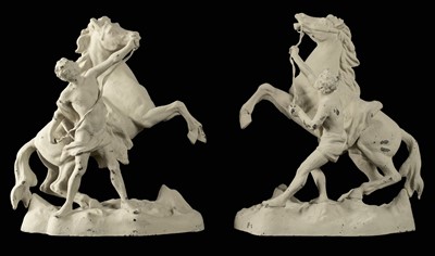 Lot 90 - A pair of Marly horses