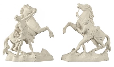 Lot 90 - A pair of Marly horses