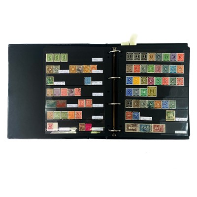 Lot 538 - Germany A clean comprehensive mint and used collection on stock cards from 1872 to 1990's.