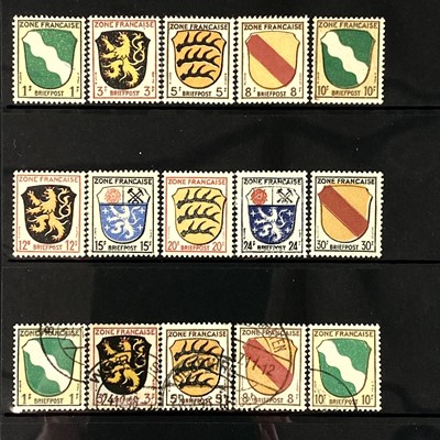 Lot 538 - Germany A clean comprehensive mint and used collection on stock cards from 1872 to 1990's.