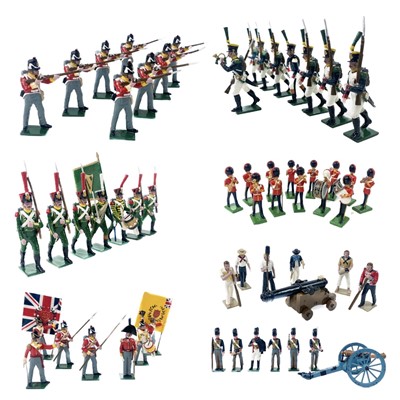 Lot 781 - "Britains" and "Tradition" Boxed Lead Soldiers in 7 Boxes.