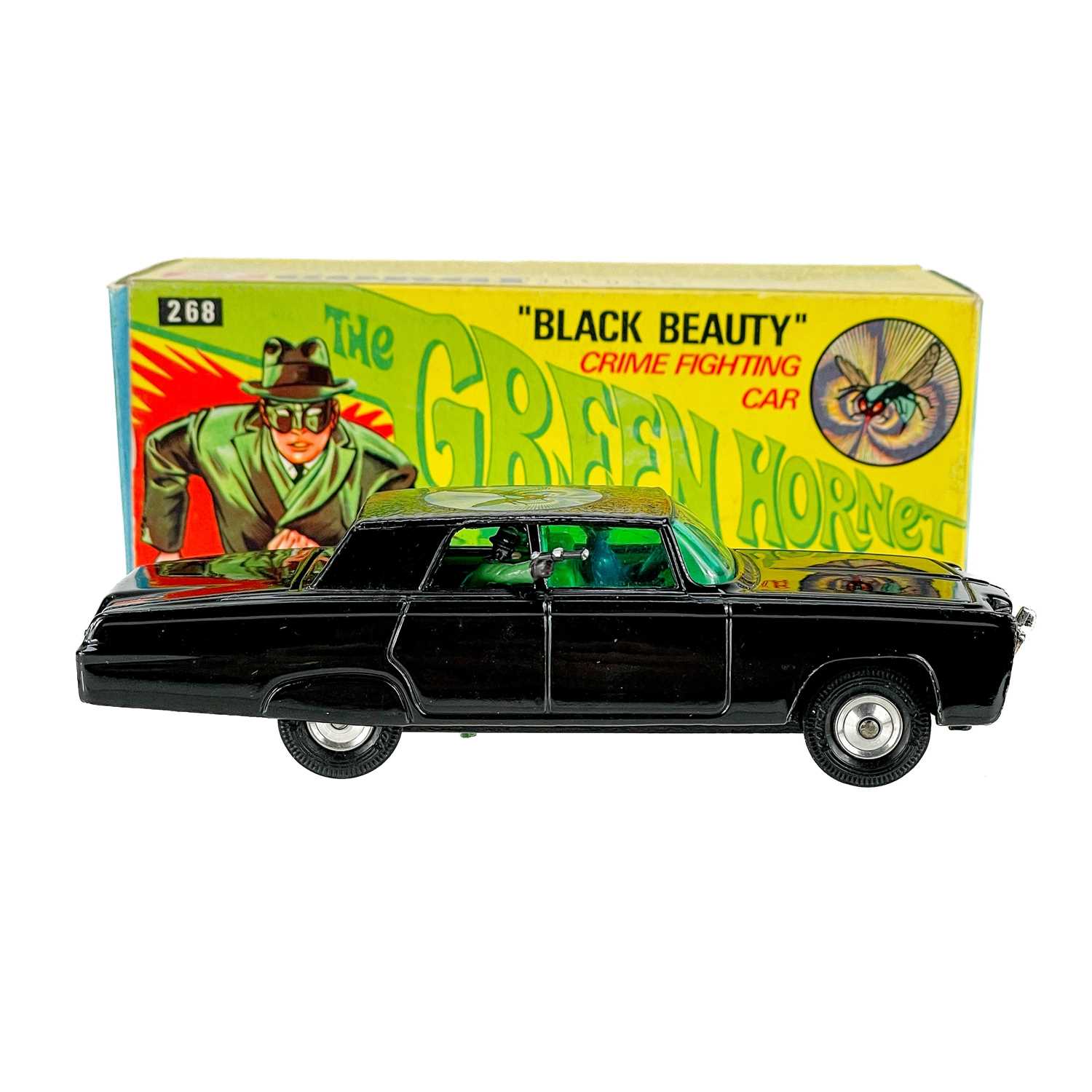 Lot 788 - The Green Hornet "Black Beauty" Corgi Crime Fighting Car