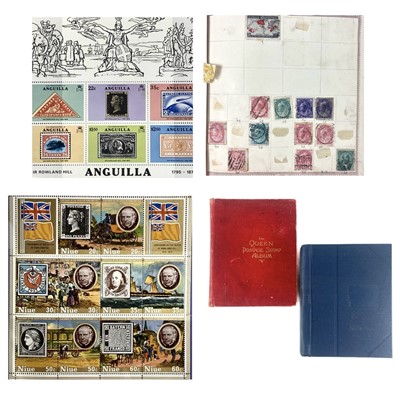 Lot 564 - Stamps - Rowland Hill Centenary Omnibus Issue Plus Early World Stamp Album