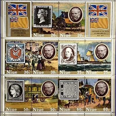 Lot 564 - Stamps - Rowland Hill Centenary Omnibus Issue Plus Early World Stamp Album