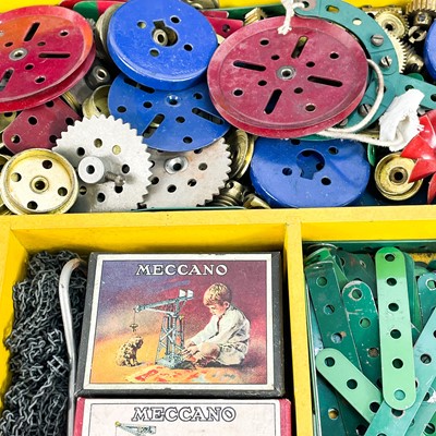 Lot 834 - Meccano Set 5 and Set 5A Accessory Set and Instruction Book